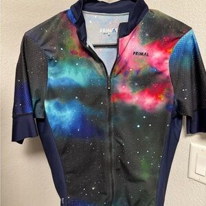 Primal Men's Galaxy Cycling Jersey- Medium